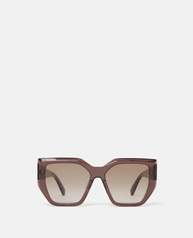 Chunky Square Cat-Eye Sunglasses Chunky Square Cat-Eye Sunglasses