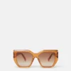 Chunky Square Cat-Eye Sunglasses Chunky Square Cat-Eye Sunglasses