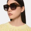 Chunky Square Cat-Eye Sunglasses Chunky Square Cat-Eye Sunglasses