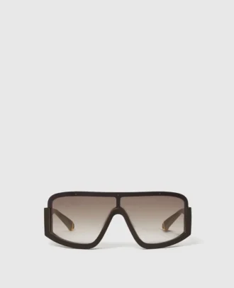 Chunky Straight-Edge Sunglasses