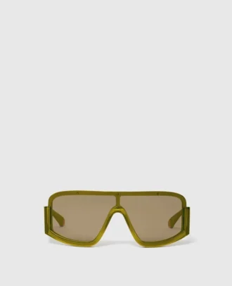 Chunky Straight-Edge Sunglasses
