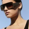 Chunky Straight-Edge Sunglasses Chunky Straight-Edge Sunglasses