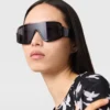 Chunky Straight-Edge Sunglasses Chunky Straight-Edge Sunglasses