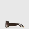 Chunky Straight-Edge Sunglasses Chunky Straight-Edge Sunglasses