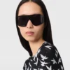 Chunky Straight-Edge Sunglasses Chunky Straight-Edge Sunglasses