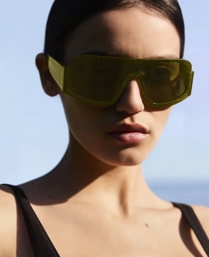 Chunky Straight-Edge Sunglasses Chunky Straight-Edge Sunglasses