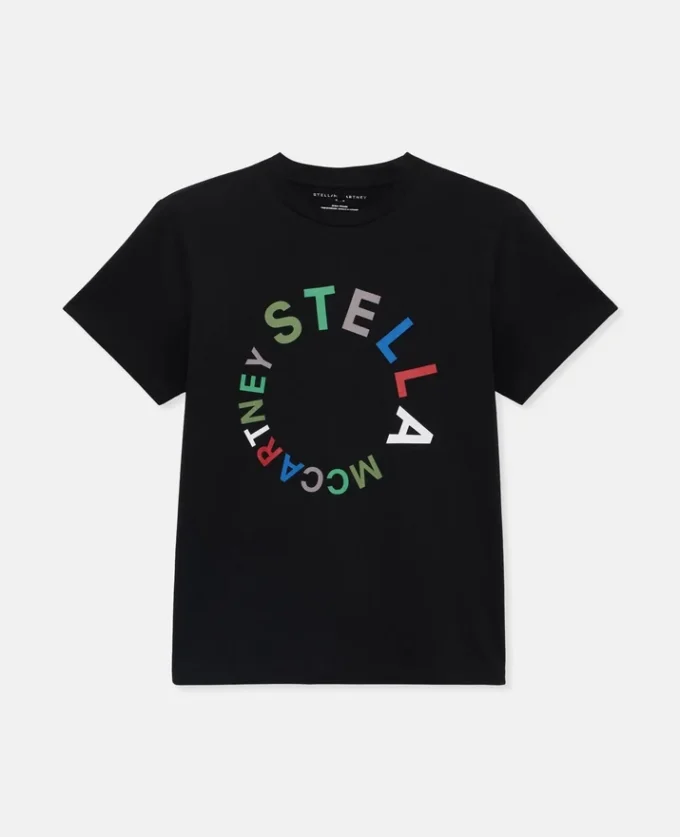 Circular Logo Embroidery T-Shirt Circular Logo Embroidery T-Shirt