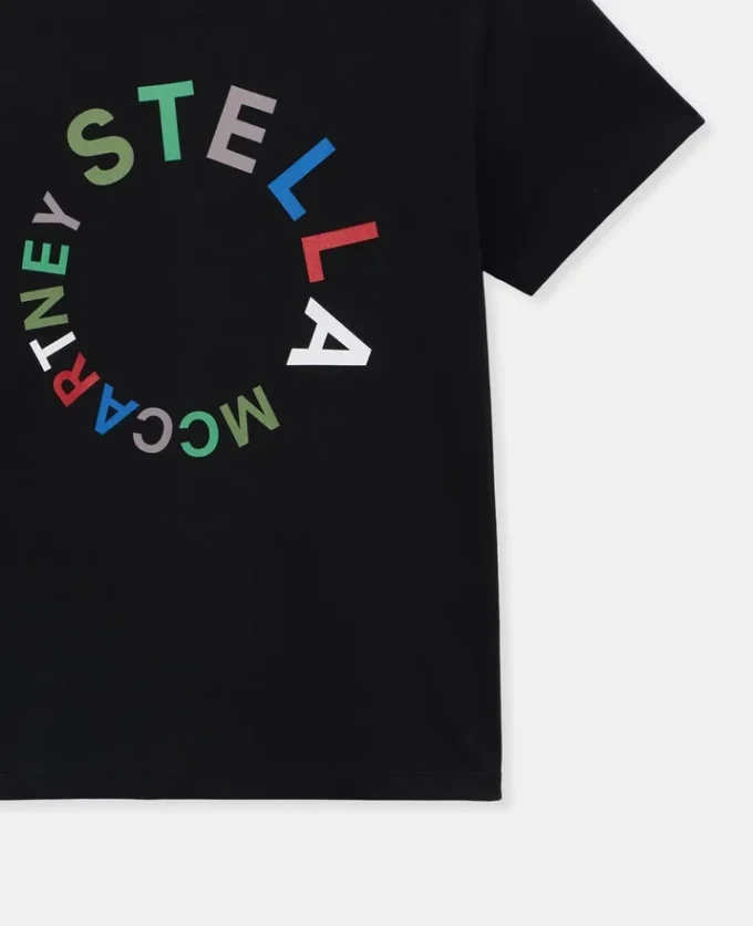 Circular Logo Embroidery T-Shirt Circular Logo Embroidery T-Shirt