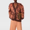 Cloud Leopard V-Neck Cardigan Cloud Leopard V-Neck Cardigan