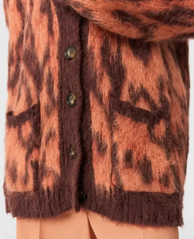 Cloud Leopard V-Neck Cardigan Cloud Leopard V-Neck Cardigan