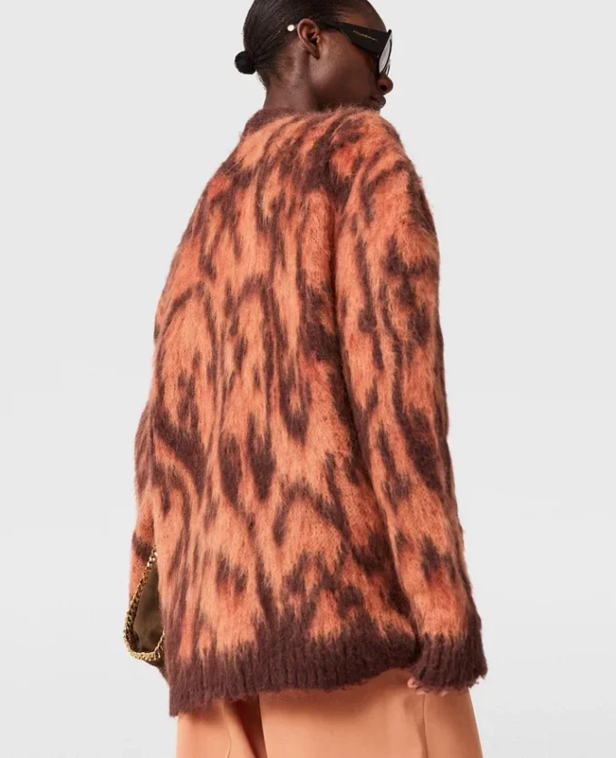 Cloud Leopard V-Neck Cardigan Cloud Leopard V-Neck Cardigan