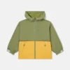 Colour Block Hooded Raincoat Colour Block Hooded Raincoat
