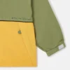 Colour Block Hooded Raincoat Colour Block Hooded Raincoat