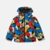 Colour Pop Smudge Print Hooded Jacket Colour Pop Smudge Print Hooded Jacket