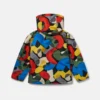 Colour Pop Smudge Print Hooded Jacket Colour Pop Smudge Print Hooded Jacket