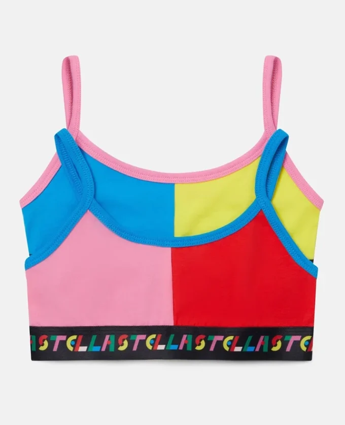 Colourblock Cotton Bra Set Colourblock Cotton Bra Set