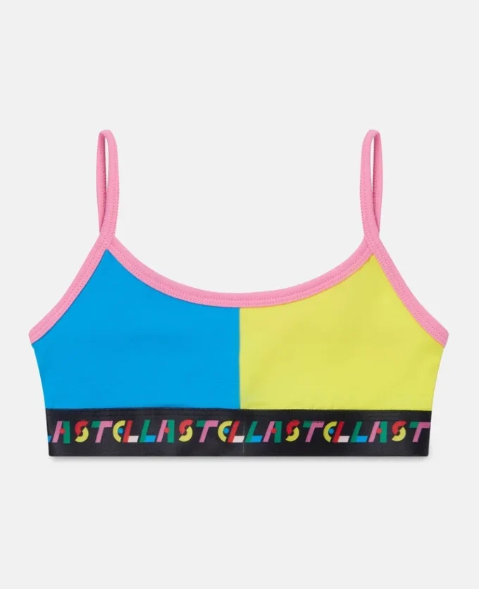 Colourblock Cotton Bra Set Colourblock Cotton Bra Set