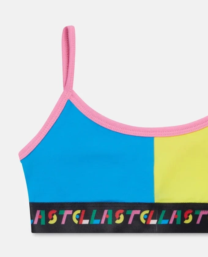 Colourblock Cotton Bra Set Colourblock Cotton Bra Set