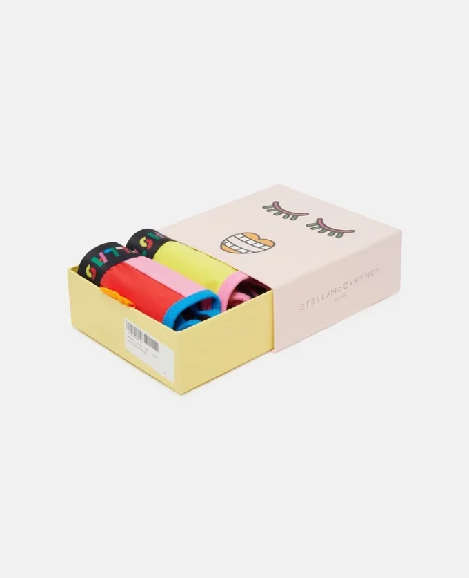 Colourblock Cotton Bra Set Colourblock Cotton Bra Set