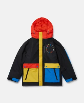 Colourblock Hooded Ski Jacket Colourblock Hooded Ski Jacket