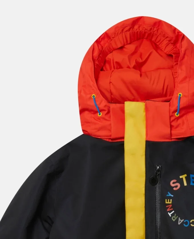 Colourblock Hooded Ski Jacket Colourblock Hooded Ski Jacket