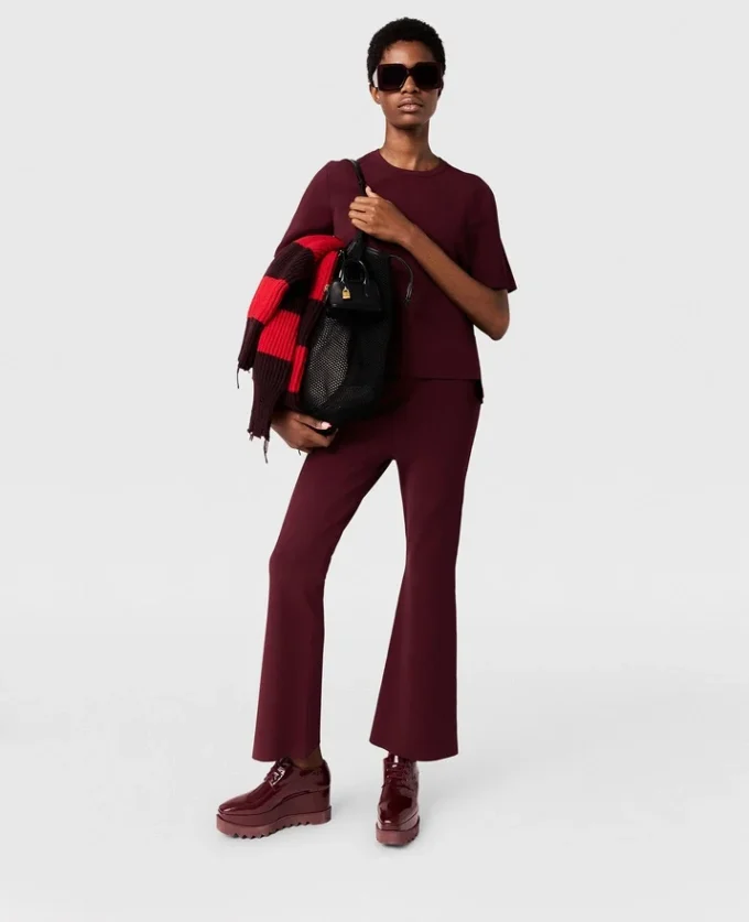Compact Knit Flared Pants Compact Knit Flared Pants