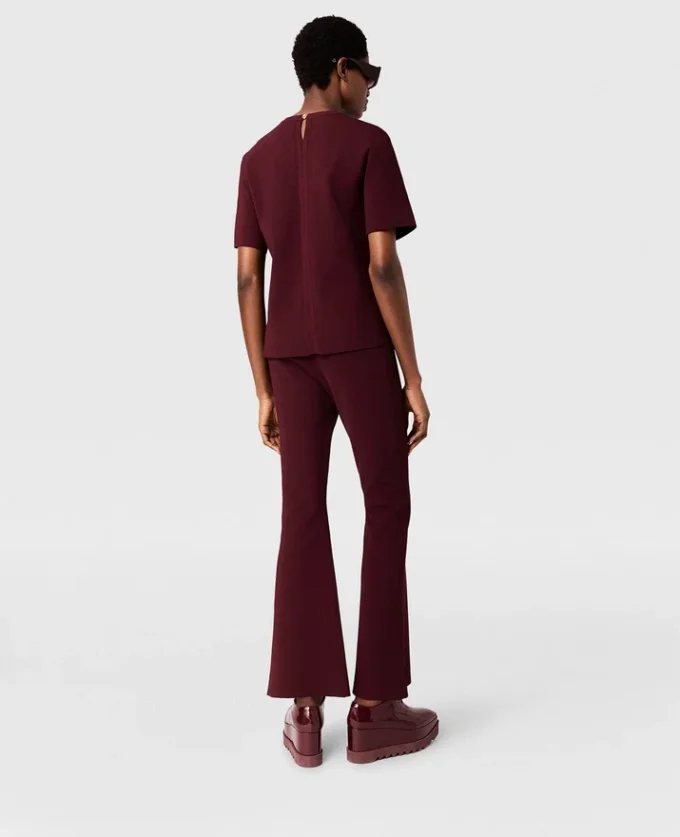 Compact Knit Flared Pants Compact Knit Flared Pants