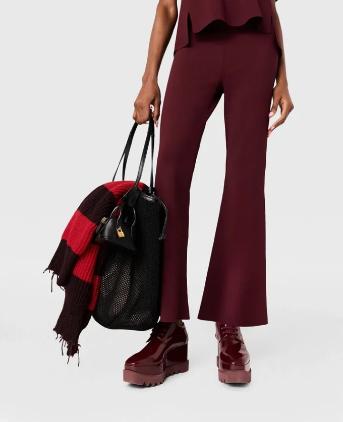 Compact Knit Flared Pants Compact Knit Flared Pants