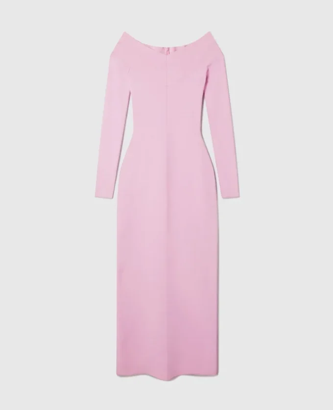 Compact Knit Long Sleeve Dress Compact Knit Long Sleeve Dress