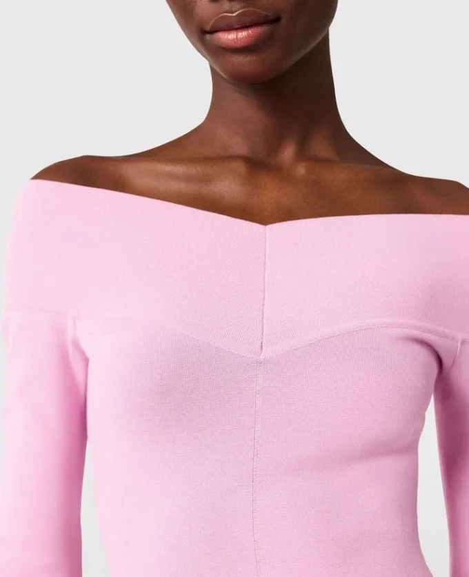 Compact Knit Long Sleeve Dress Compact Knit Long Sleeve Dress