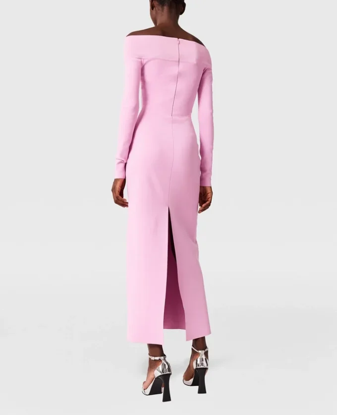 Compact Knit Long Sleeve Dress Compact Knit Long Sleeve Dress
