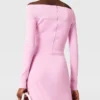 Compact Knit Long Sleeve Dress Compact Knit Long Sleeve Dress