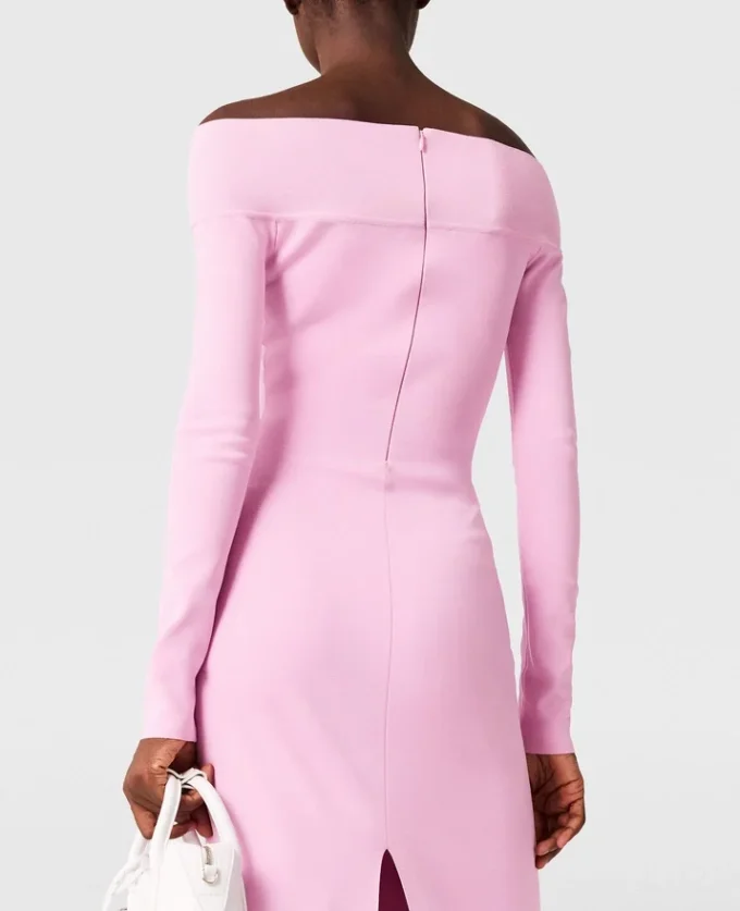 Compact Knit Long Sleeve Dress Compact Knit Long Sleeve Dress