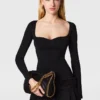 Compact Knit Long Sleeve Top Compact Knit Long Sleeve Top