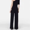 Compact Knit One-Shoulder Jumpsuit Compact Knit One-Shoulder Jumpsuit