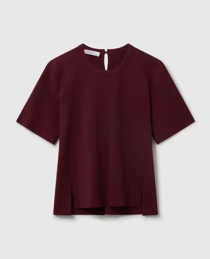Compact Knit Short-Sleeve T-Shirt Compact Knit Short-Sleeve T-Shirt