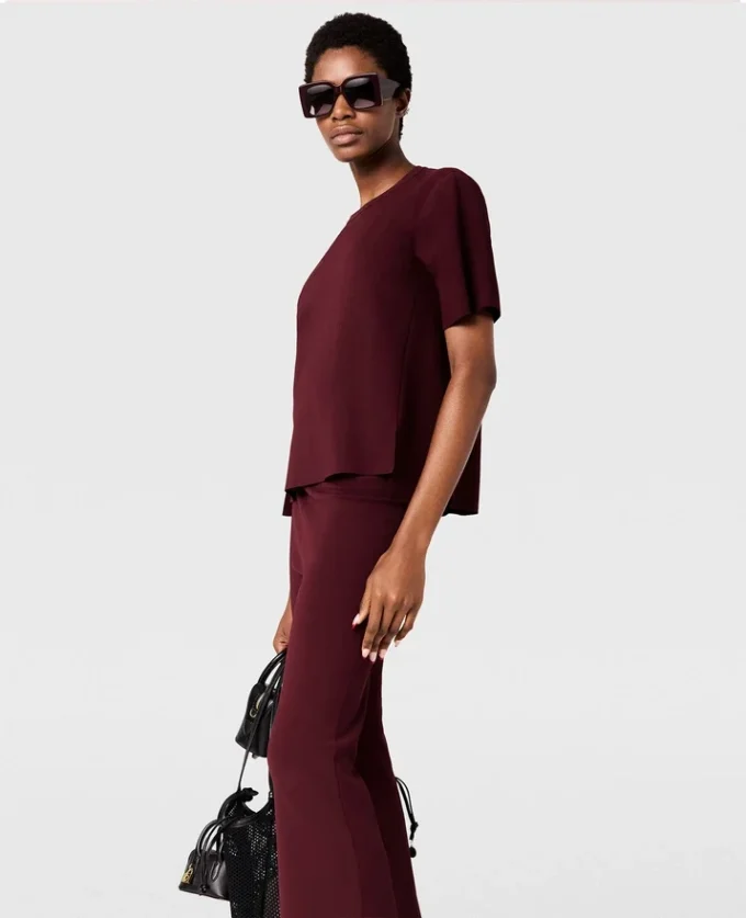 Compact Knit Short-Sleeve T-Shirt Compact Knit Short-Sleeve T-Shirt