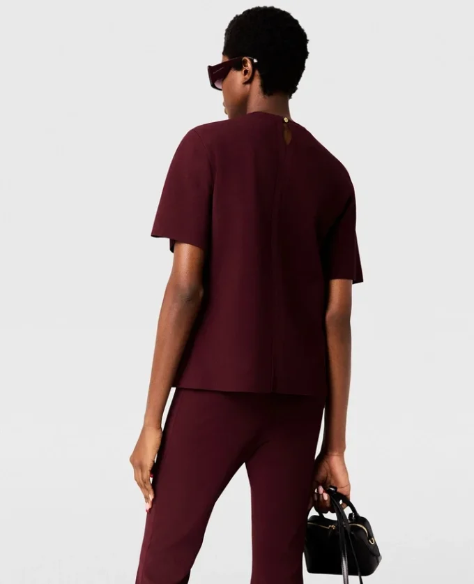 Compact Knit Short-Sleeve T-Shirt Compact Knit Short-Sleeve T-Shirt