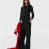 Compact Knit Straight-Leg Trousers Compact Knit Straight-Leg Trousers