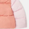 Contrast Panel Hooded Puffer Coat Contrast Panel Hooded Puffer Coat