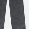Contrast Panel Straight-Leg Denim Jeans Contrast Panel Straight-Leg Denim Jeans