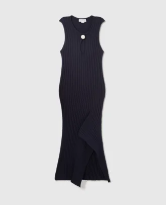 Cotton Ribbed Dress