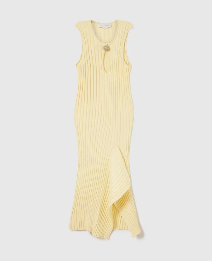 Cotton Ribbed Dress Cotton Ribbed Dress