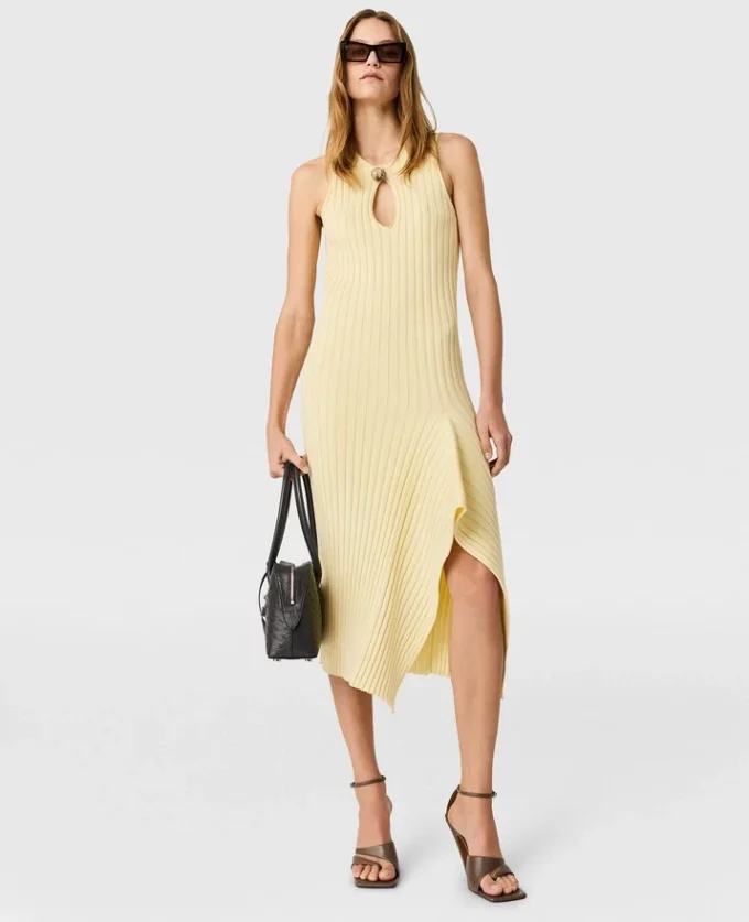 Cotton Ribbed Dress Cotton Ribbed Dress