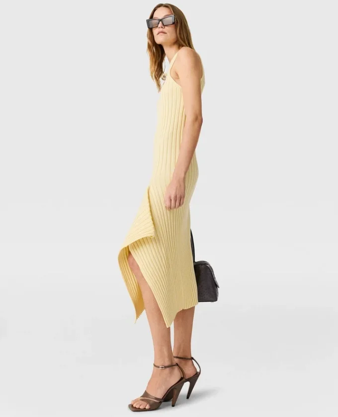 Cotton Ribbed Dress Cotton Ribbed Dress