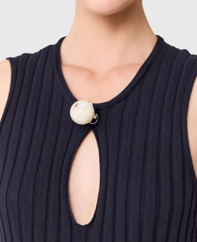Cotton Ribbed Dress Cotton Ribbed Dress