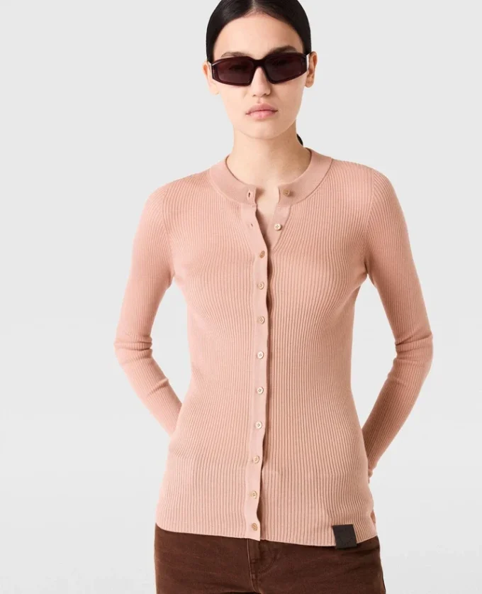 Crewneck Light Knit Cardigan Crewneck Light Knit Cardigan