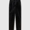 Crocodile-Embossed Straight-Leg Pants Crocodile-Embossed Straight-Leg Pants