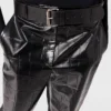Crocodile-Embossed Straight-Leg Pants Crocodile-Embossed Straight-Leg Pants