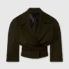 Cropped Belted Trench Jacket Cropped Belted Trench Jacket